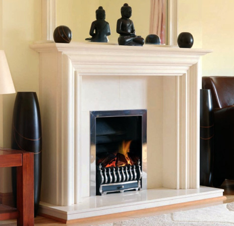 Image of Cork Stone Fireplace